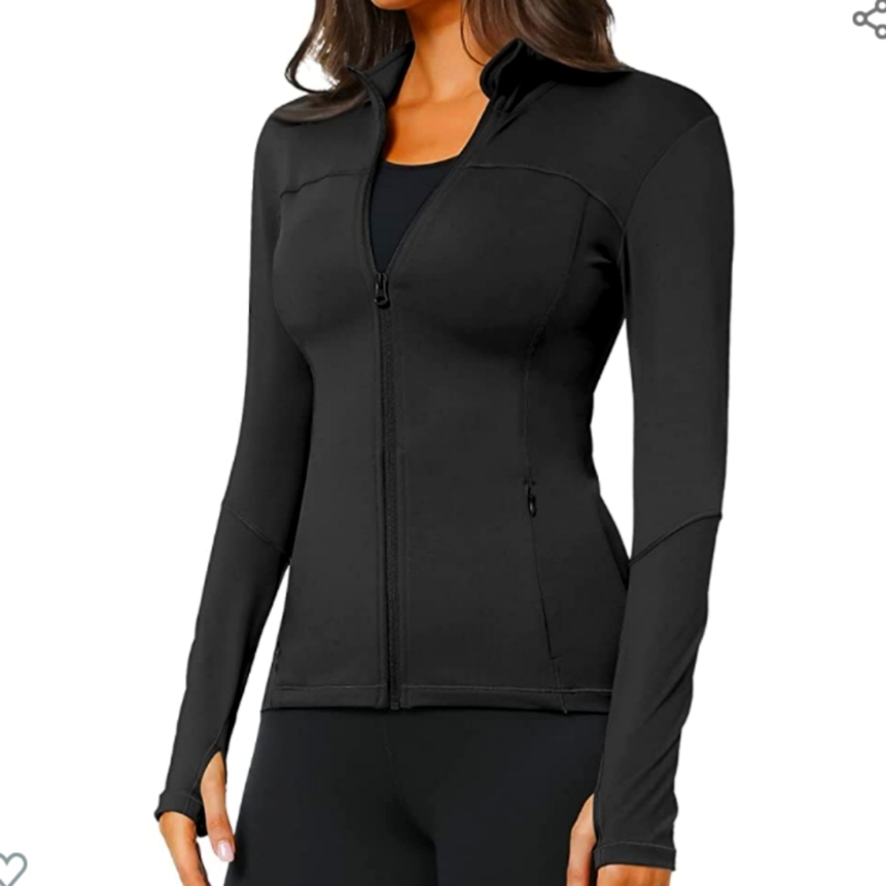 Womens Fleece Zip Up Jacket: Soft and warm set 2 pcs